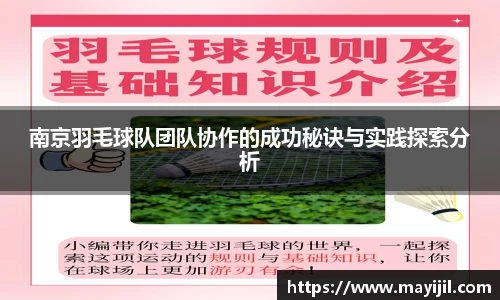 南京羽毛球队团队协作的成功秘诀与实践探索分析